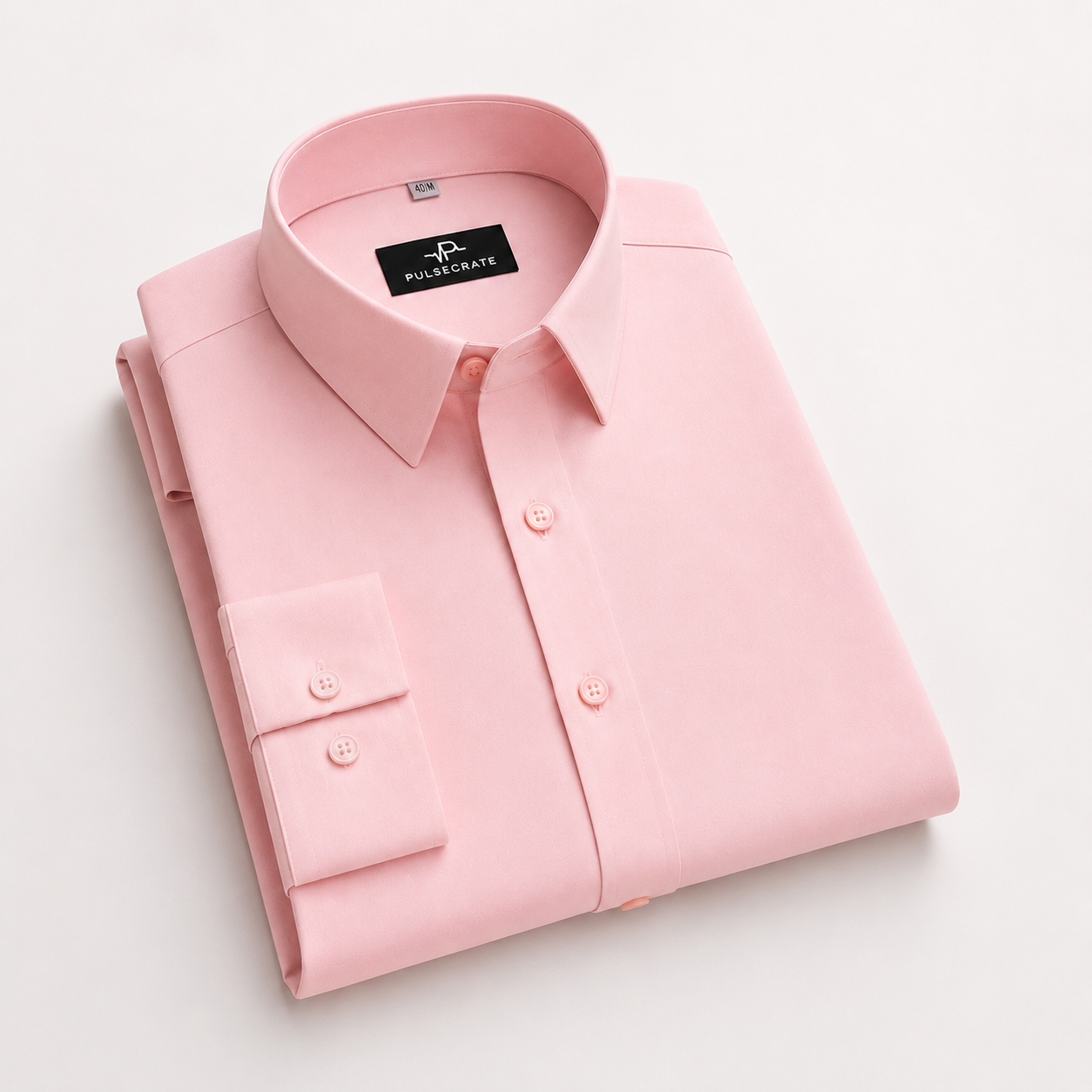 Premium Cotton Blend Luxurious Black and Pink Shirt Combo